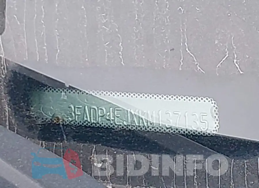 3FADP4EJXKM137135 Photo# 9