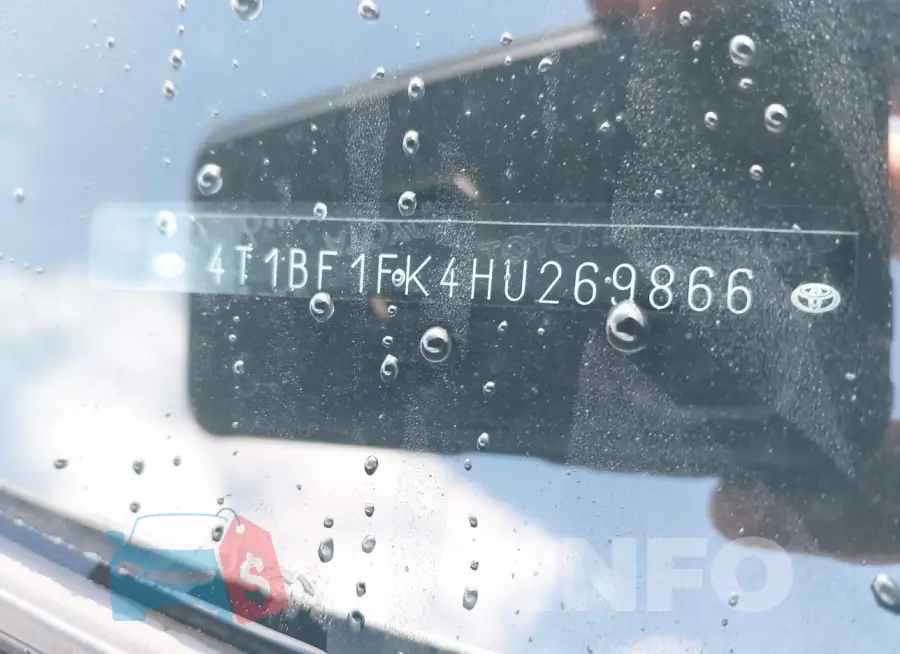 4T1BF1FK4HU269866 Photo# 9