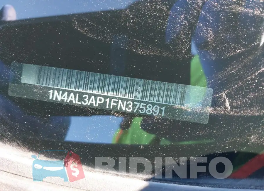 1N4AL3AP1FN375891 Photo# 9