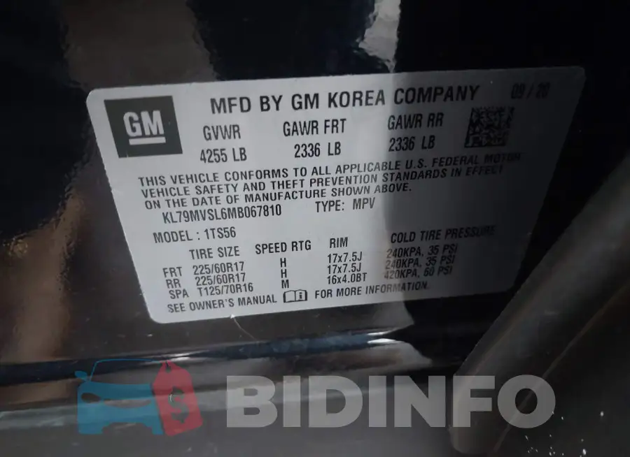 KL79MVSL6MB067810 Photo# 9