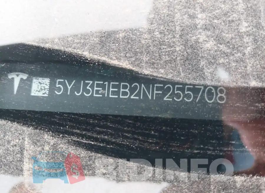5YJ3E1EB2NF255708 Photo# 9