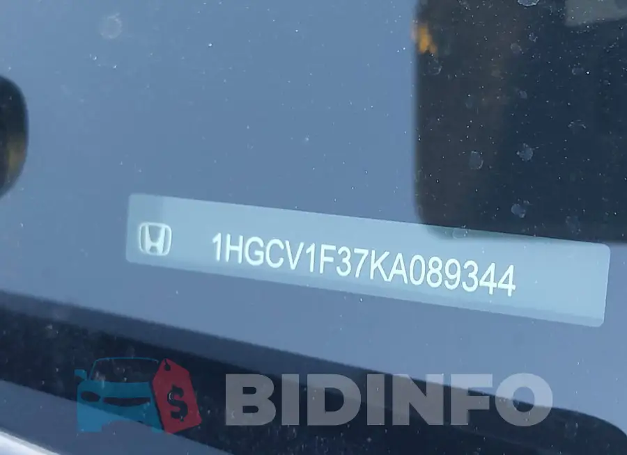 1HGCV1F37KA089344 Photo# 9