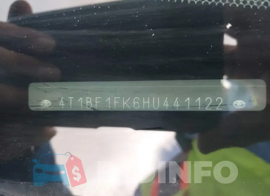 4T1BF1FK6HU441122 Photo# 9