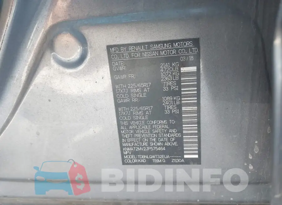 KNMAT2MV2JP575464 Photo# 9