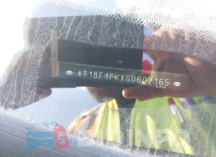 4T1BF1FKXGU602165 Photo# 12