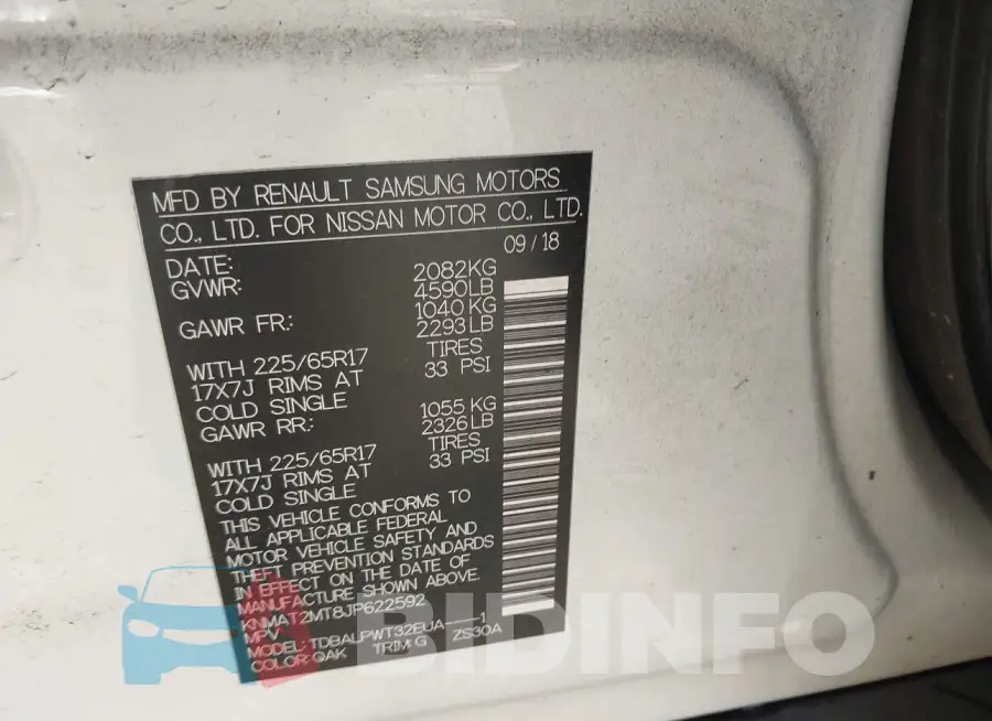 KNMAT2MT8JP622592 Photo# 9