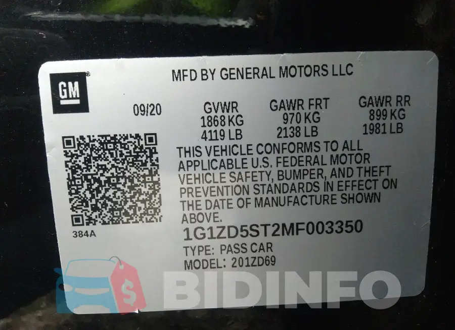 1G1ZD5ST2MF003350 Photo# 9