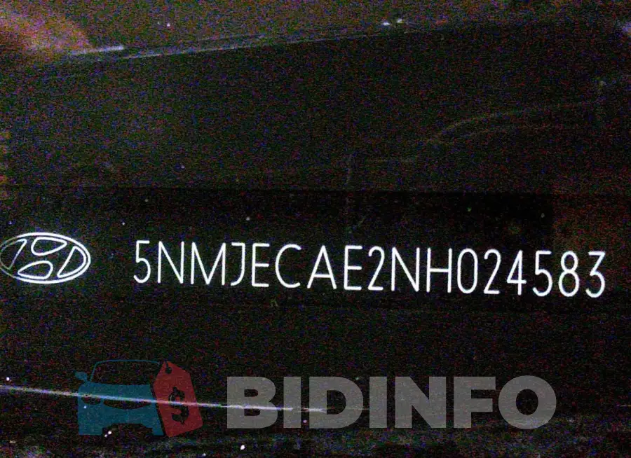 5NMJECAE2NH024583 Photo# 9
