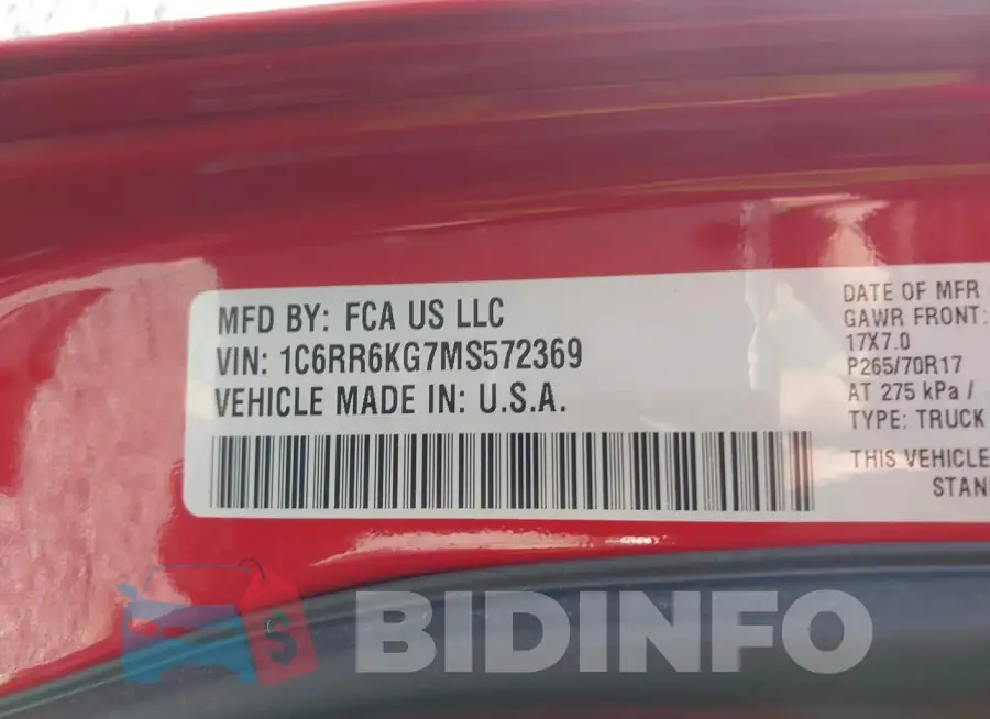 1C6RR6KG7MS572369 Photo# 9
