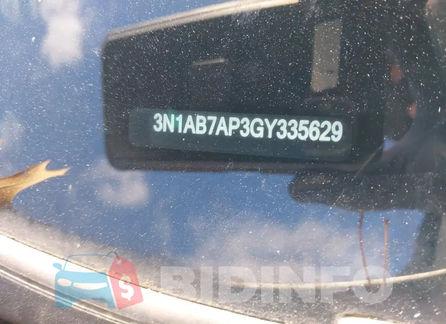 3N1AB7AP3GY335629 Photo# 9