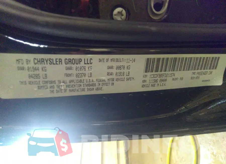 1C3CDFBB5FD211574 Photo# 9