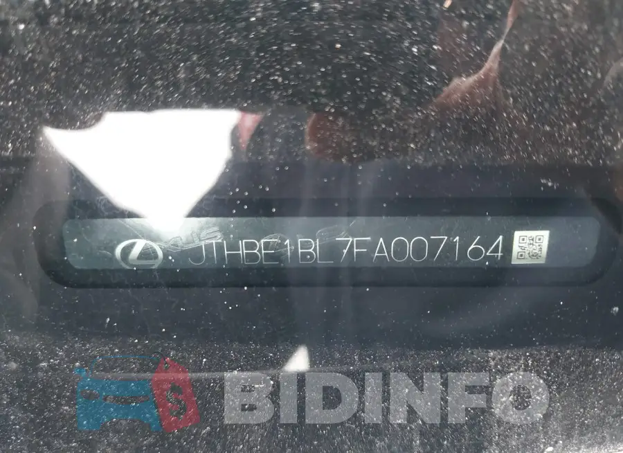 JTHBE1BL7FA007164 Photo# 9