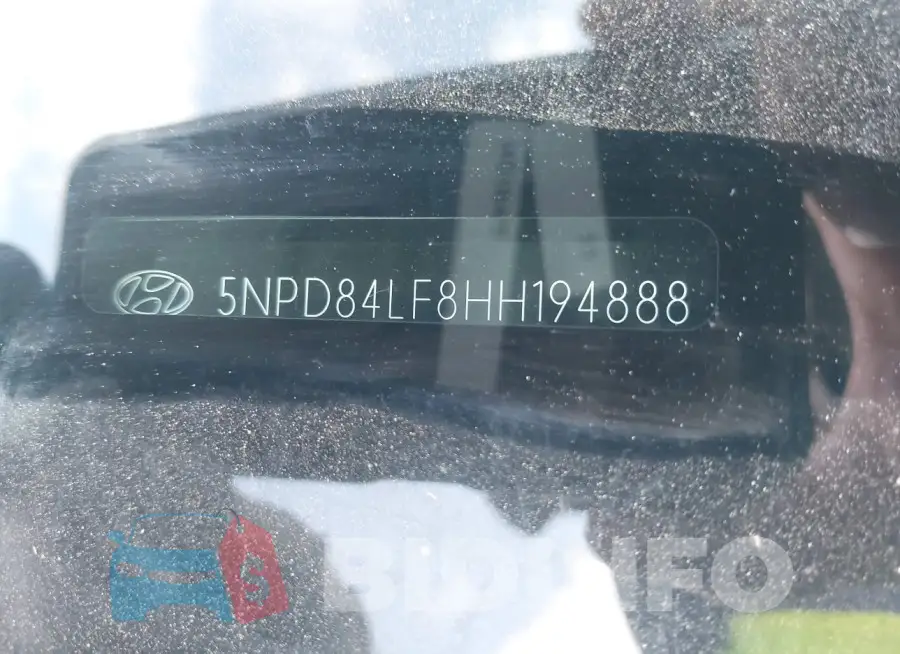 5NPD84LF8HH194888 Photo# 9
