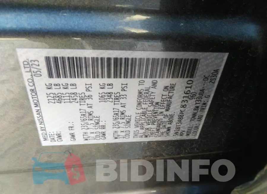 5N1BT3AB8PC831610 Photo# 9