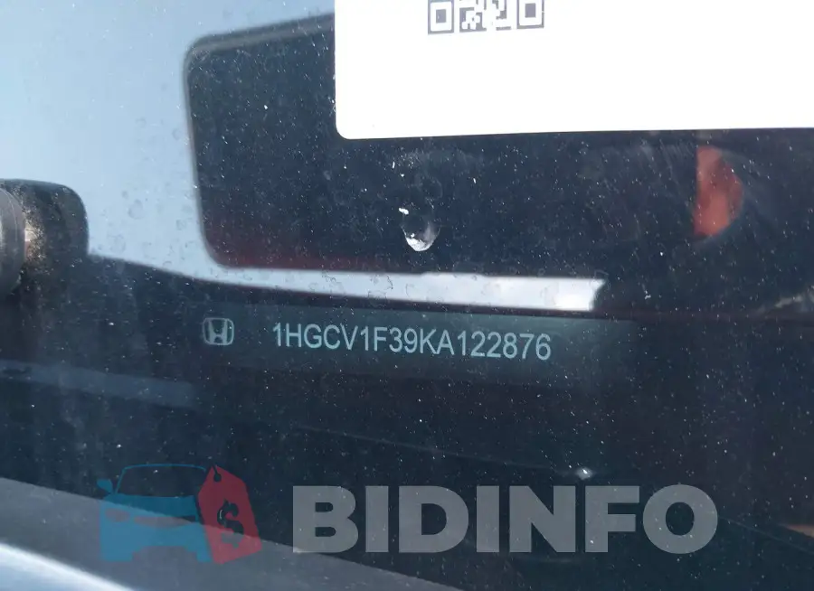 1HGCV1F39KA122876 Photo# 9