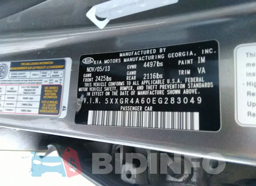 5XXGR4A60EG283049 Photo# 9