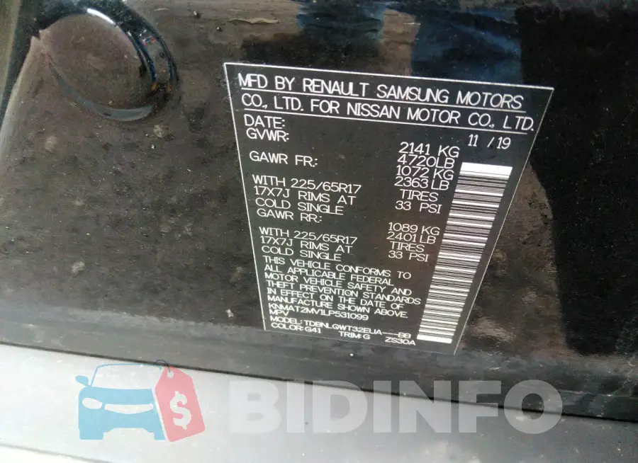 KNMAT2MV1LP531099 Photo# 9