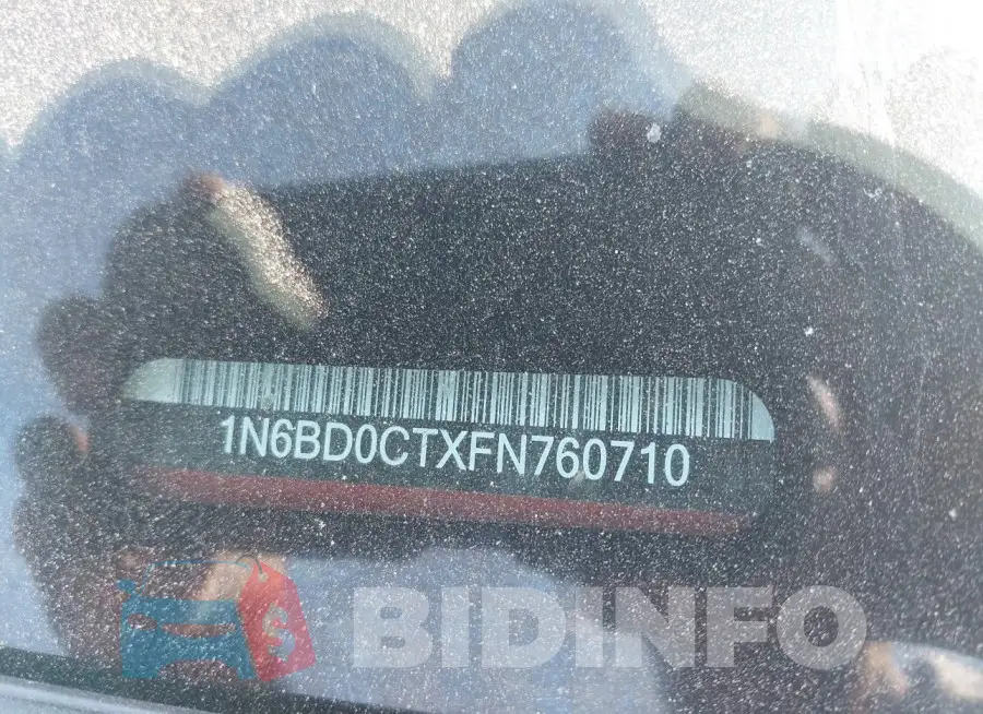 1N6BD0CTXFN760710 Photo# 9