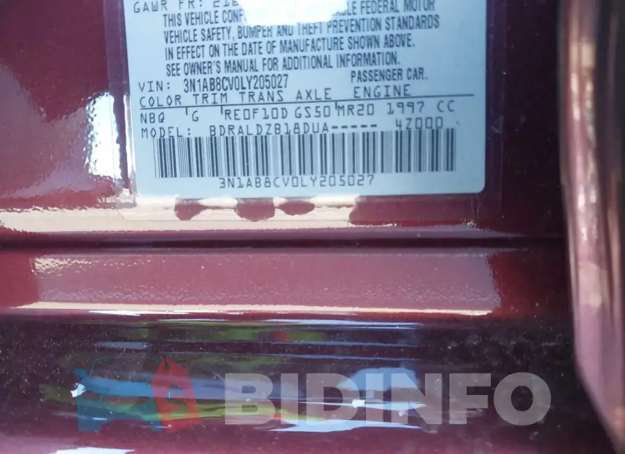 3N1AB8CV0LY205027 Photo# 9