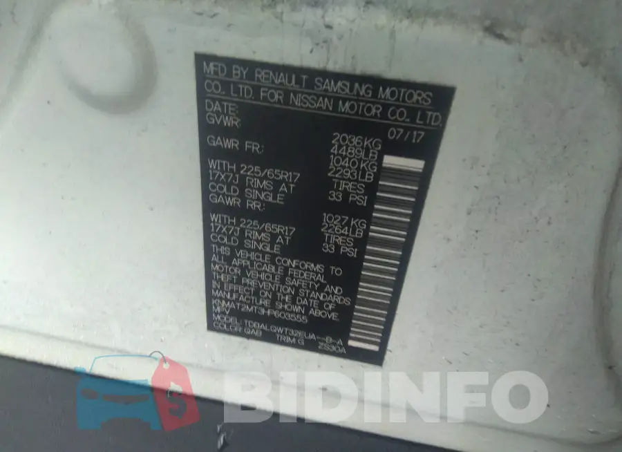 KNMAT2MT3HP603555 Photo# 9