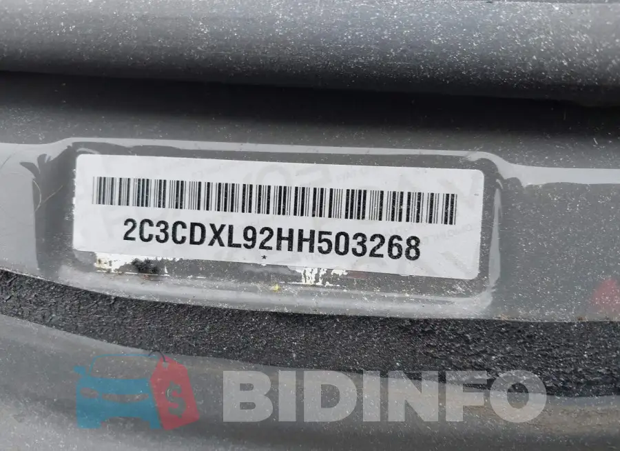 2C3CDXL92HH503268 Photo# 9