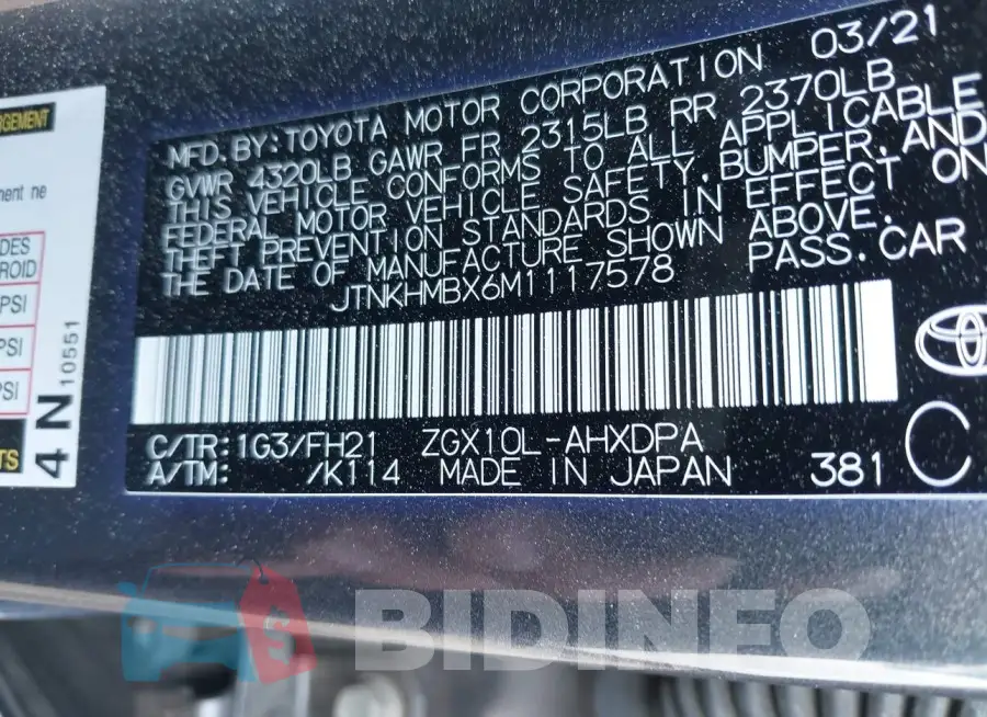 JTNKHMBX6M1117578 Photo# 9