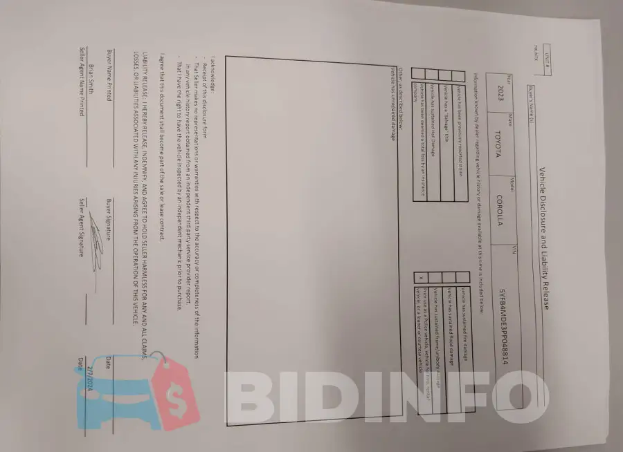 5YFB4MDE3PP048814 Photo# 6