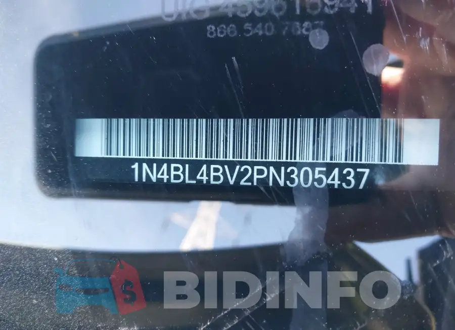 1N4BL4BV2PN305437 Photo# 9