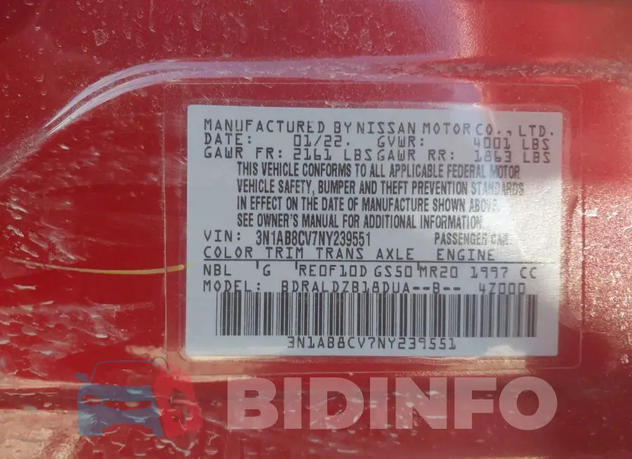 3N1AB8CV7NY239551 Photo# 9