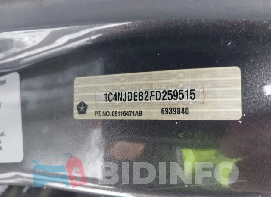 1C4NJDEB2FD259515 Photo# 9