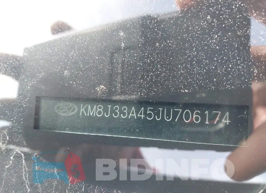 KM8J33A45JU706174 Photo# 9