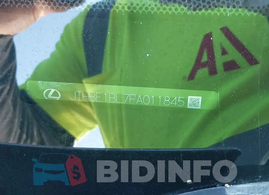 JTHBE1BL7FA011845 Photo# 9