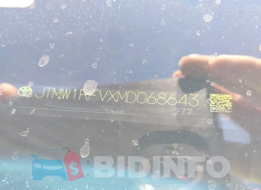 JTMW1RFVXMD068643 Photo# 9