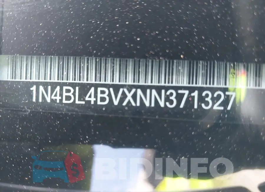 1N4BL4BVXNN371327 Photo# 9