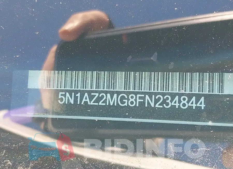 5N1AZ2MG8FN234844 Photo# 9