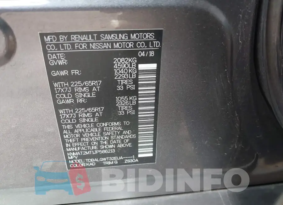 KNMAT2MT1JP586213 Photo# 9