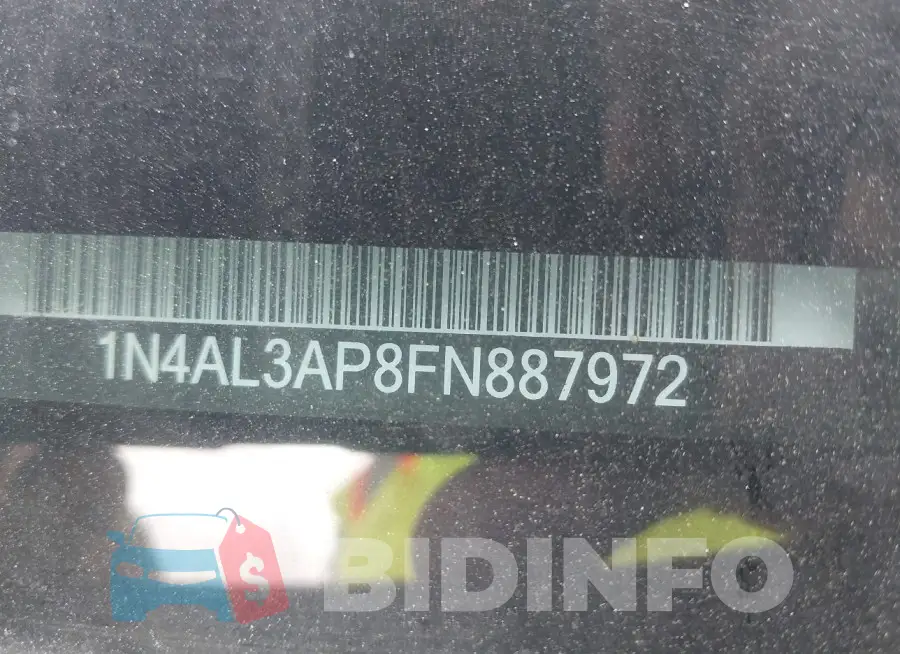 1N4AL3AP8FN887972 Photo# 9