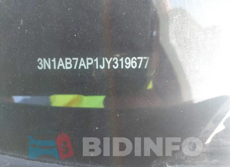 3N1AB7AP1JY319677 Photo# 9