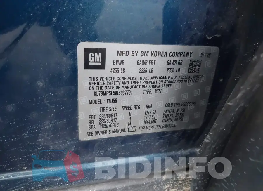 KL79MPSL5MB037791 Photo# 9