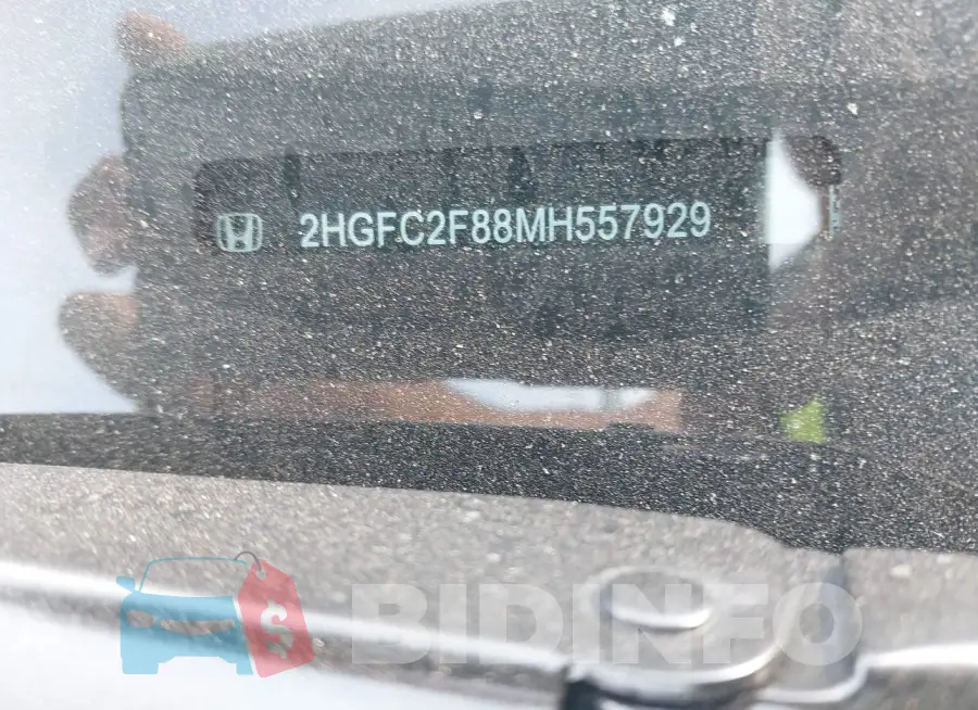 2HGFC2F88MH557929 Photo# 9