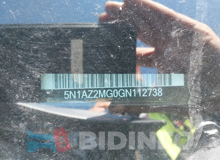 5N1AZ2MG0GN112738 Photo# 9