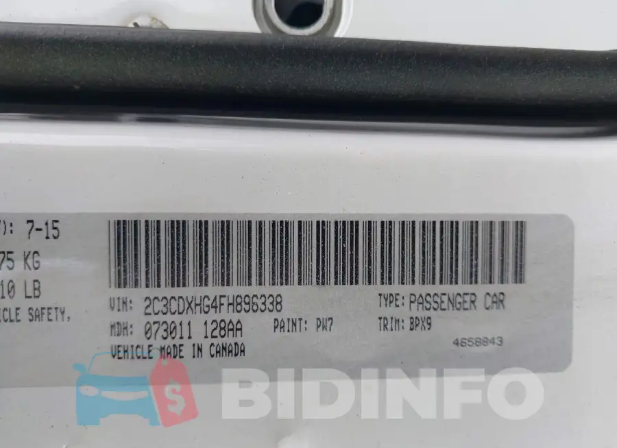 2C3CDXHG4FH896338 Photo# 9