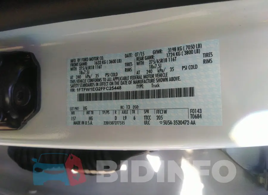 1FTFW1EG2FFC25448 Photo# 9