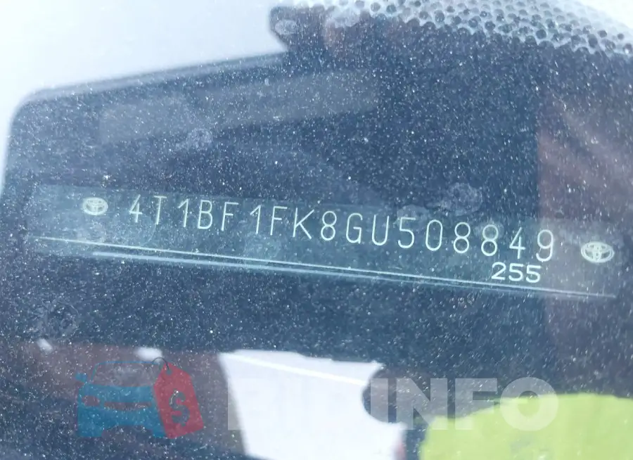 4T1BF1FK8GU508849 Photo# 9