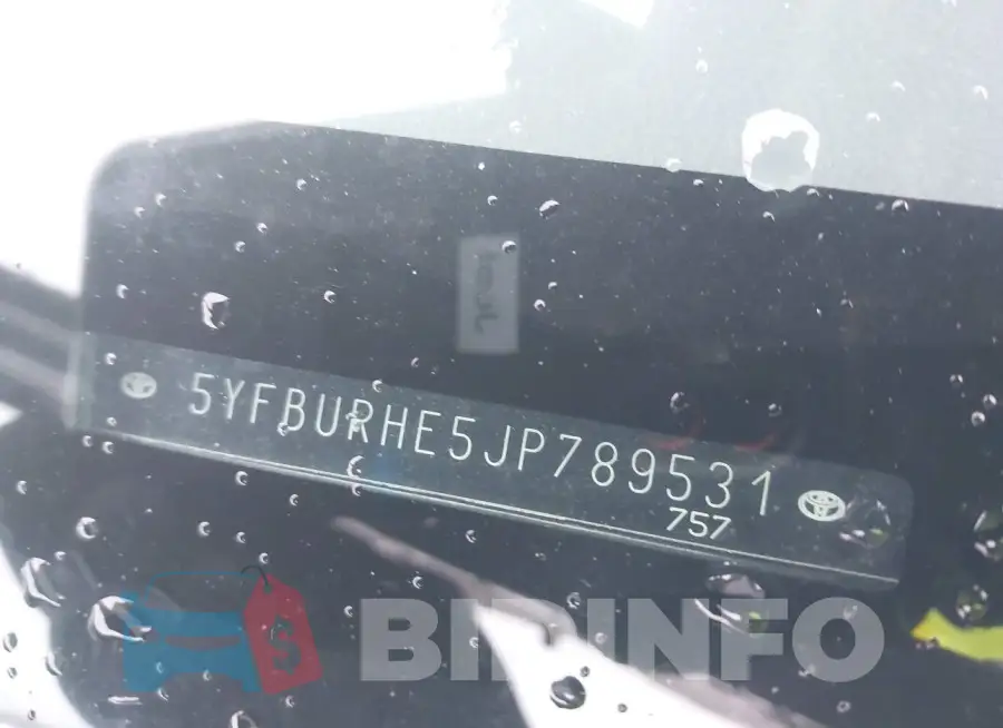 5YFBURHE5JP789531 Photo# 9