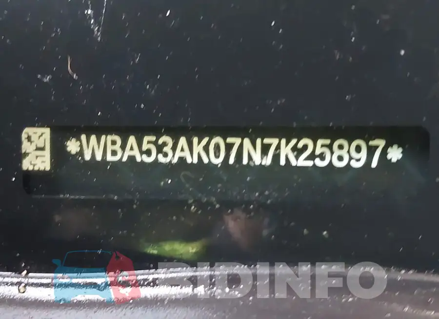 WBA53AK07N7K25897 Photo# 9