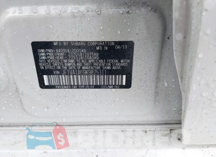 JF1VA1A69K9825311 Photo# 9