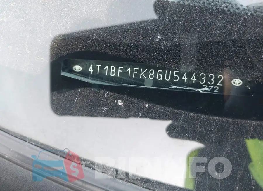 4T1BF1FK8GU544332 Photo# 9