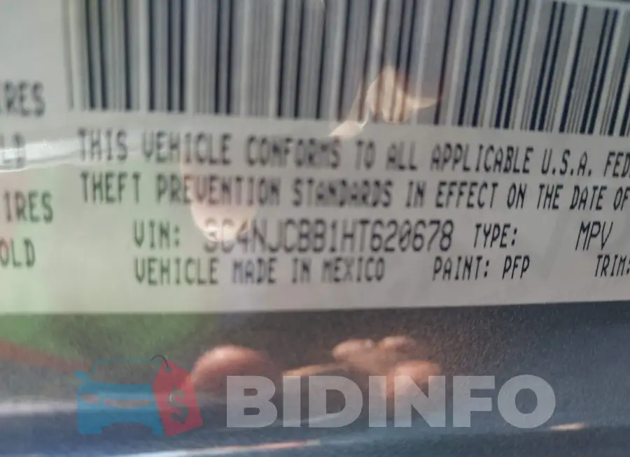 3C4NJCBB1HT620678 Photo# 9