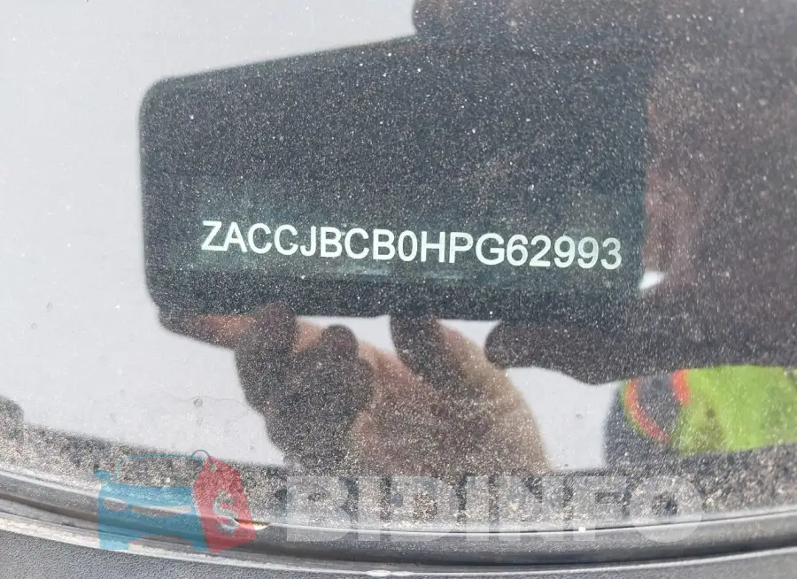 ZACCJBCB0HPG62993 Photo# 9